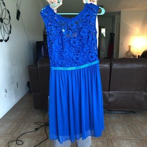 Horizon Blue Bridesmaid Dress